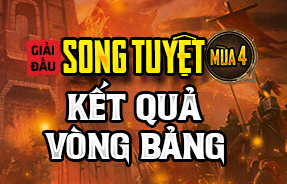 KẾT QUẢ VÒNG BẢNG - SONG TUYỆT 4